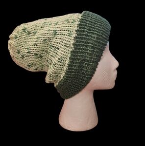 Green Knit Beanie